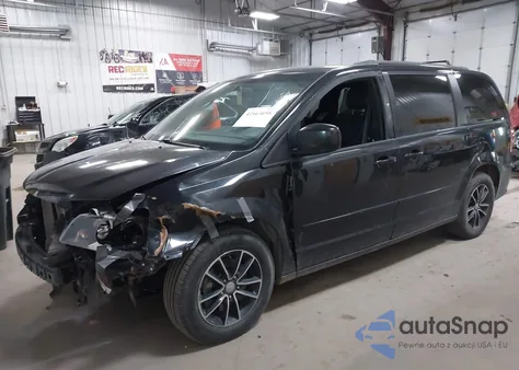 2017 Dodge Grand Caravan Gt из США, поврежденный, VIN 2C4RDGEGXHR761162